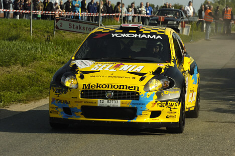 Pole Position Denmarks frække Fiat Grande Punto kan desværre ikke opleves ved weekendens Rally Sønderborg.